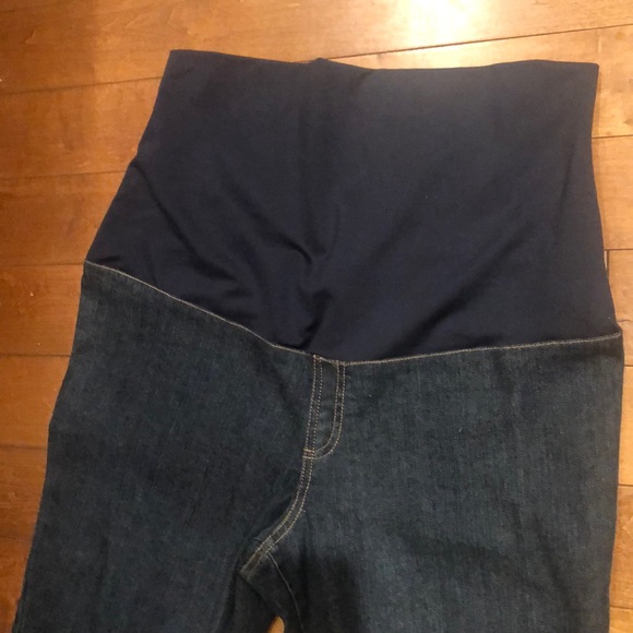 New Additions Maternity Denim Jeans Sz 10 - Picture 4 of 6